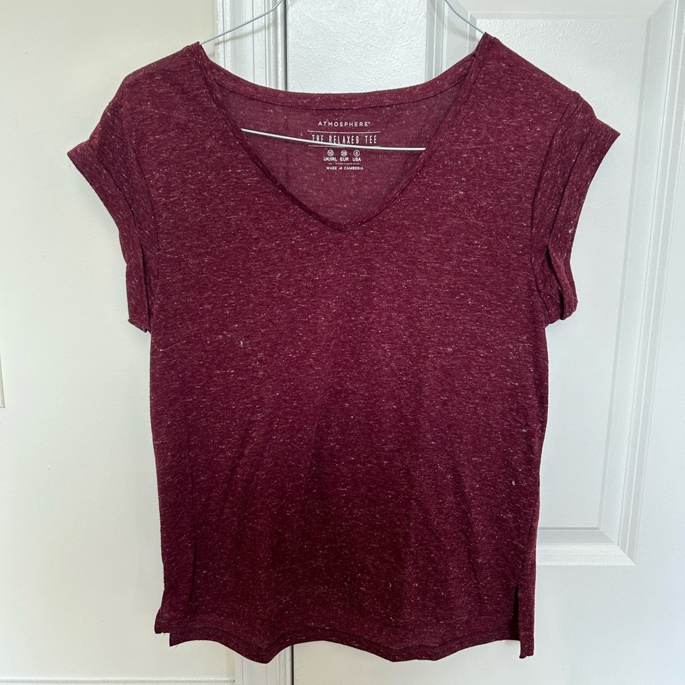 Primark red Heather tee